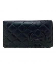 CHANEL（シャネル）の古着「長財布」｜ブラック