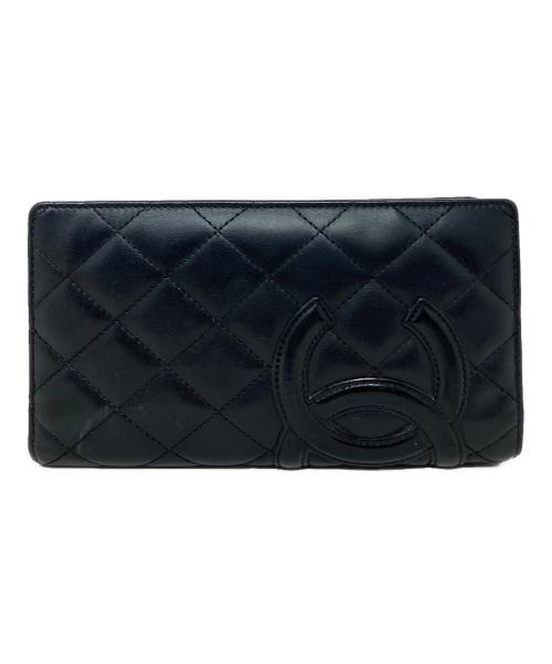 CHANEL（シャネル）CHANEL (シャネル) 長財布 ブラックの古着・服飾アイテム