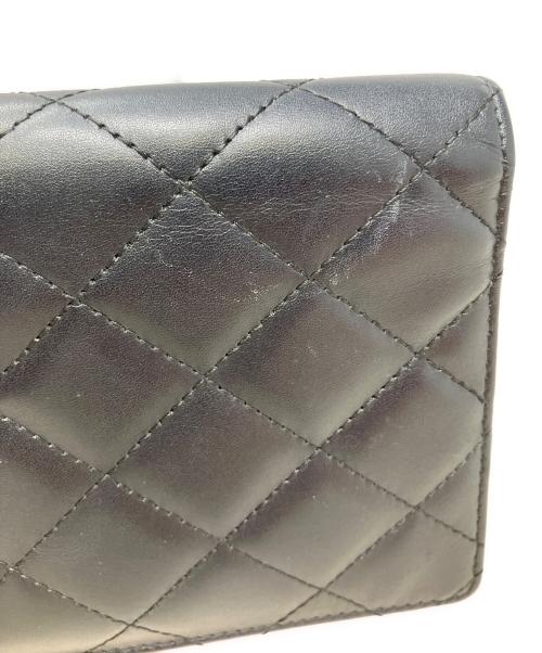 CHANEL（シャネル）CHANEL (シャネル) 長財布 ブラックの古着・服飾アイテム