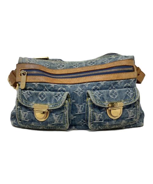LOUIS VUITTON（ルイ ヴィトン）LOUIS VUITTON (ルイ ヴィトン) ショルダーバッグ LOUIS VUITTON(ルイヴィトン)　Ｍ95049　モノグラム・デニム　FL0056 ブルーの古着・服飾アイテム