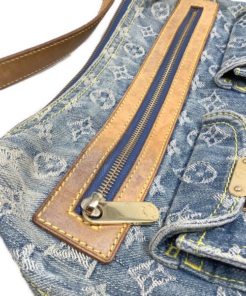 LOUIS VUITTON（ルイ ヴィトン）LOUIS VUITTON (ルイ ヴィトン) ショルダーバッグ LOUIS VUITTON(ルイヴィトン)　Ｍ95049　モノグラム・デニム　FL0056 ブルーの古着・服飾アイテム