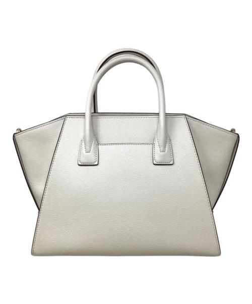 MICHAEL KORS（マイケル・コース）MICHAEL KORS (マイケル・コース) トートバッグ　MICHAEL KORS（マイケルコース）　30F2G4VS3L　トップジップサッチェル アイボリーの古着・服飾アイテム