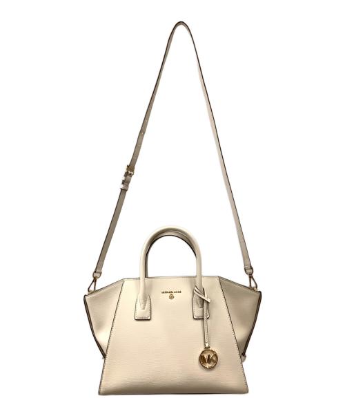 MICHAEL KORS（マイケル・コース）MICHAEL KORS (マイケル・コース) トートバッグ　MICHAEL KORS（マイケルコース）　30F2G4VS3L　トップジップサッチェル アイボリーの古着・服飾アイテム