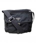 PRADAプラダ）の古着「ショルダーバッグ　PRADA（プラダ）　B8994　165」｜ブラック