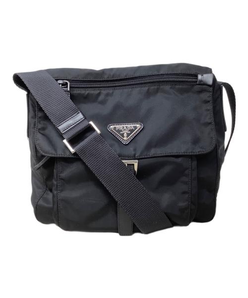 PRADA（プラダ）PRADA (プラダ) ショルダーバッグ　PRADA（プラダ）　B8994　165 ブラックの古着・服飾アイテム