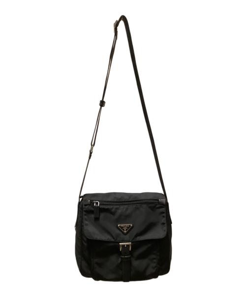 PRADA（プラダ）PRADA (プラダ) ショルダーバッグ　PRADA（プラダ）　B8994　165 ブラックの古着・服飾アイテム