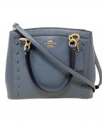 COACHコーチ）の古着「 ミネッタ クロスボディ ショルダーバッグ　COACH（コーチ）　F37816」｜ネイビー