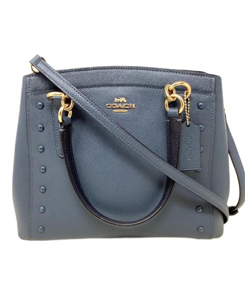 COACH（コーチ）COACH (コーチ)  ミネッタ クロスボディ ショルダーバッグ　COACH（コーチ）　F37816 ネイビーの古着・服飾アイテム