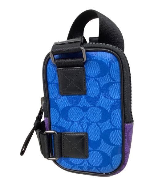 COACH（コーチ）COACH (コーチ) マルチファンクション フォーン パック　 ブルーの古着・服飾アイテム
