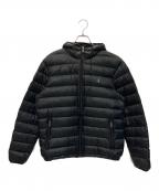 POLO RALPH LAURENポロ・ラルフローレン）の古着「パッカブルダウンジャケット」｜ブラック