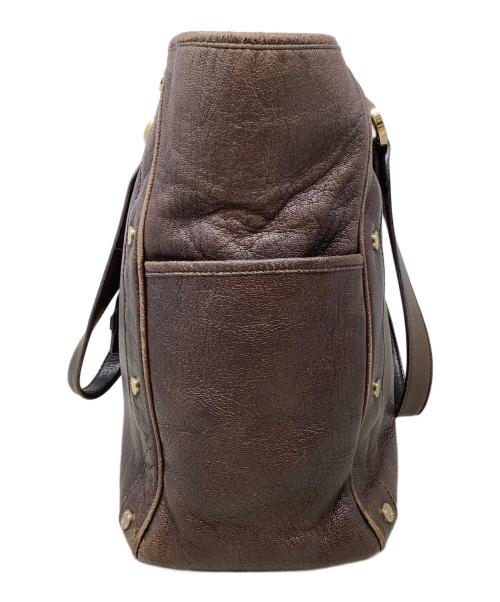 BVLGARI（ブルガリ）BVLGARI (ブルガリ) トートバッグ　BVLGARI（ブルガリ）　ビーゼロワン チャンドラ ブラウンの古着・服飾アイテム