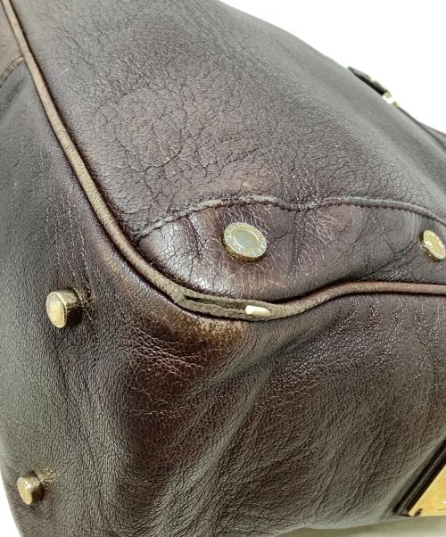 BVLGARI（ブルガリ）BVLGARI (ブルガリ) トートバッグ　BVLGARI（ブルガリ）　ビーゼロワン チャンドラ ブラウンの古着・服飾アイテム