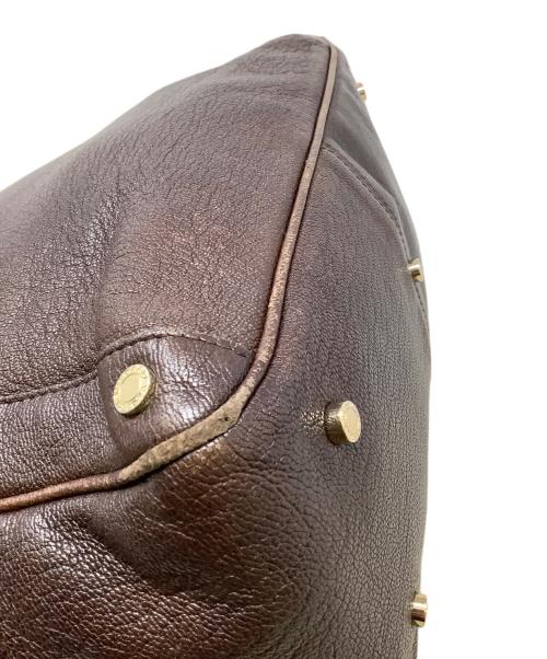 BVLGARI（ブルガリ）BVLGARI (ブルガリ) トートバッグ　BVLGARI（ブルガリ）　ビーゼロワン チャンドラ ブラウンの古着・服飾アイテム