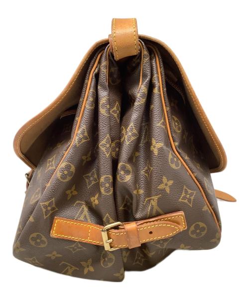 LOUIS VUITTON（ルイ ヴィトン）LOUIS VUITTON (ルイ ヴィトン) ショルダーバッグ　LOUIS VUITTON（ルイヴィトン）　Ｍ42254　モノグラム　ソミュール35　AR1975 ブラウンの古着・服飾アイテム