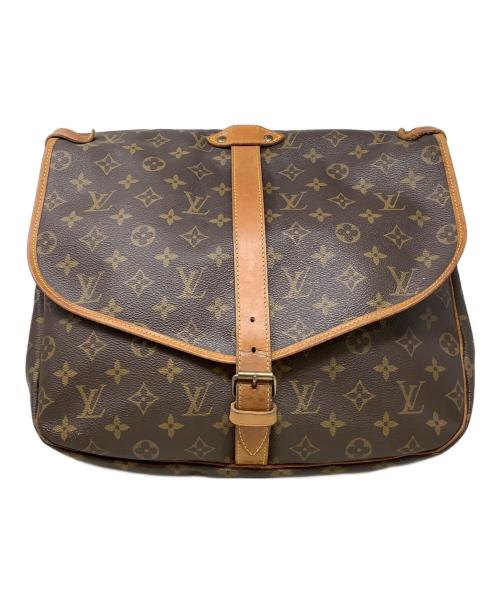 LOUIS VUITTON（ルイ ヴィトン）LOUIS VUITTON (ルイ ヴィトン) ショルダーバッグ　LOUIS VUITTON（ルイヴィトン）　Ｍ42254　モノグラム　ソミュール35　AR1975 ブラウンの古着・服飾アイテム