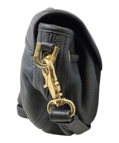 TORY BURCH（トリーバーチ）TORY BURCH (トリーバーチ) ロゴ スタッズ ショルダーバッグ ブラックの古着・服飾アイテム