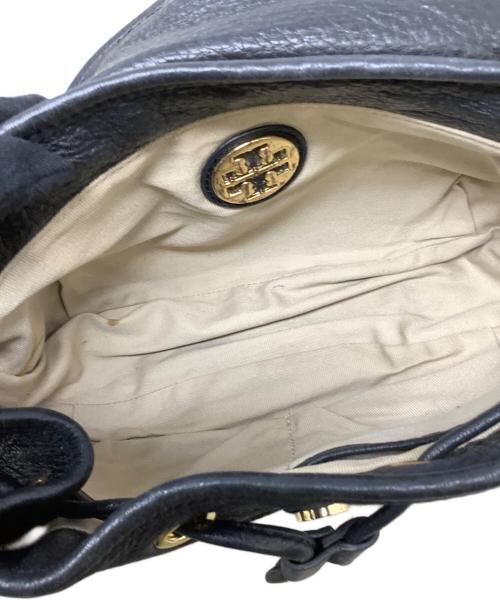 TORY BURCH（トリーバーチ）TORY BURCH (トリーバーチ) ロゴ スタッズ ショルダーバッグ ブラックの古着・服飾アイテム