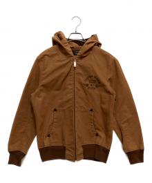 VANSON（バンソン）の古着「ダックジャケット」｜ブラウン