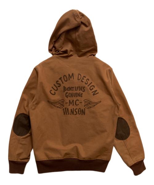 VANSON（バンソン）VANSON (バンソン) ダックジャケット ブラウン サイズ:SIZE Lの古着・服飾アイテム