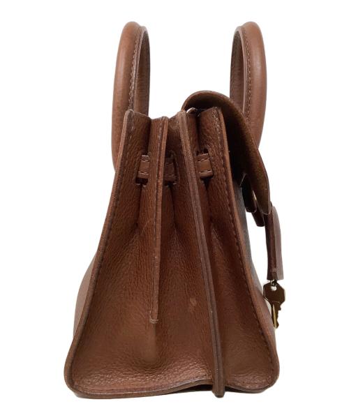 genten（ゲンテン）genten (ゲンテン) 2WAYバッグ　genten（ゲンテン）　ミネルヴァ ブラウンの古着・服飾アイテム