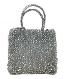 ANTEPRIMA（アンテプリマ）の古着「ワイヤーバッグ　ANTEPRIMA（アンテプリマ）　スタンダード ミニアトゥーラ」｜グレー