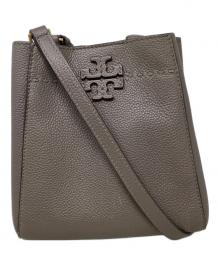 TORY BURCH（トリーバーチ）の古着「2WAYバッグ　TORY BURCH（トリーバーチ）　74956　マックグロースモールバケットバッグ」｜グレー