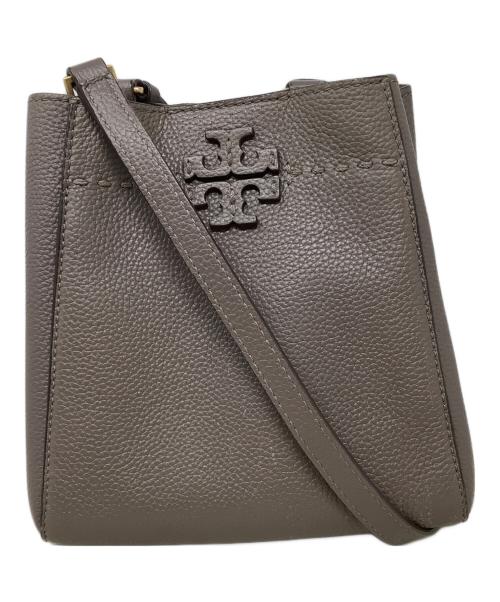 TORY BURCH（トリーバーチ）TORY BURCH (トリーバーチ) 2WAYバッグ　TORY BURCH（トリーバーチ）　74956　マックグロースモールバケットバッグ グレーの古着・服飾アイテム