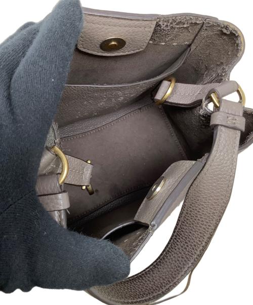 TORY BURCH（トリーバーチ）TORY BURCH (トリーバーチ) 2WAYバッグ　TORY BURCH（トリーバーチ）　74956　マックグロースモールバケットバッグ グレーの古着・服飾アイテム