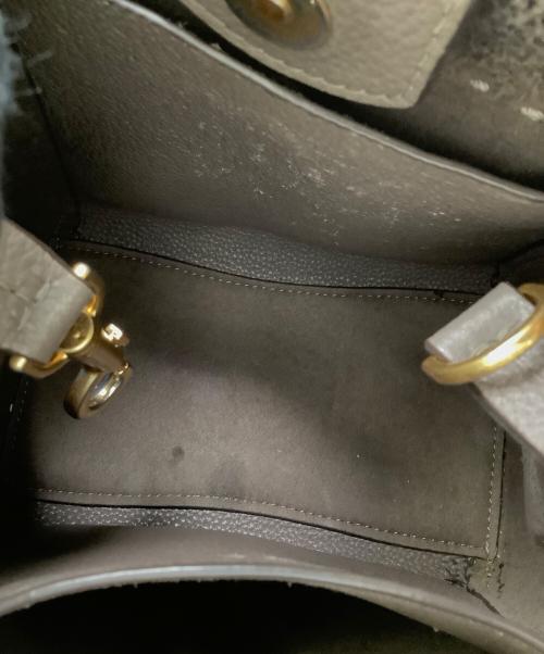 TORY BURCH（トリーバーチ）TORY BURCH (トリーバーチ) 2WAYバッグ　TORY BURCH（トリーバーチ）　74956　マックグロースモールバケットバッグ グレーの古着・服飾アイテム