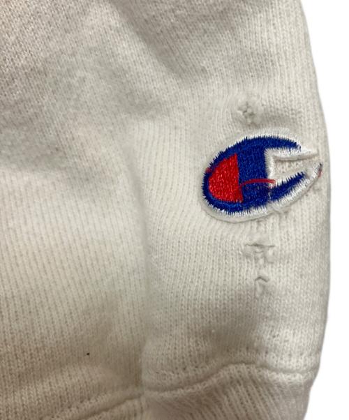 Champion REVERSE WEAVE（チャンピオン リバース ウィーブ）Champion REVERSE WEAVE (チャンピオン リバース ウィーブ) クルーネックスウェット ホワイト サイズ:SIZE XLの古着・服飾アイテム