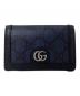 GUCCI（グッチ）の古着「パスケース　GUCCI（グッチ）763286　GGスプーリームキャンバスダブル　2067」｜ネイビー