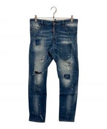 DSQUARED2（ディースクエアード）の古着「SEXY TWIST JEAN」｜インディゴ