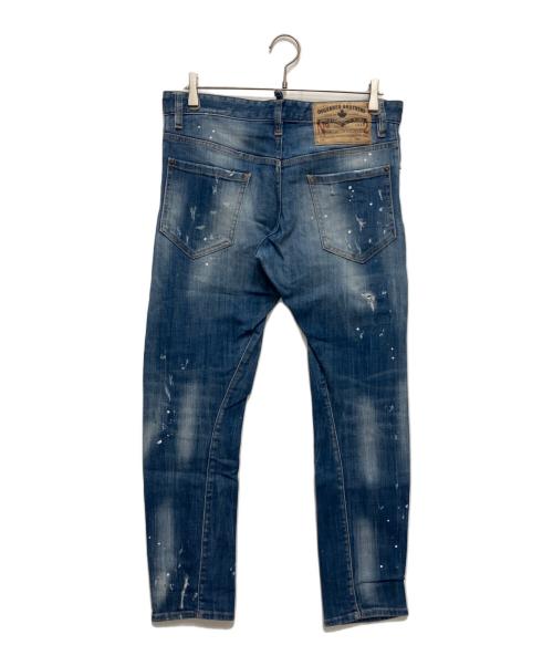 DSQUARED2（ディースクエアード）DSQUARED2 (ディースクエアード) SEXY TWIST JEAN インディゴ サイズ:SIZE 48の古着・服飾アイテム