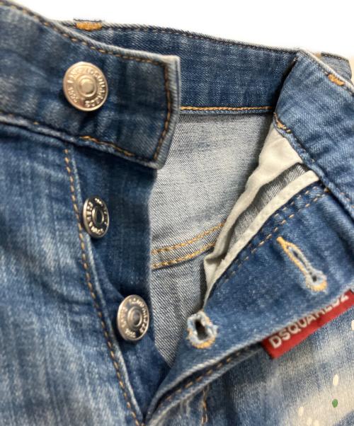 DSQUARED2（ディースクエアード）DSQUARED2 (ディースクエアード) SEXY TWIST JEAN インディゴ サイズ:SIZE 48の古着・服飾アイテム