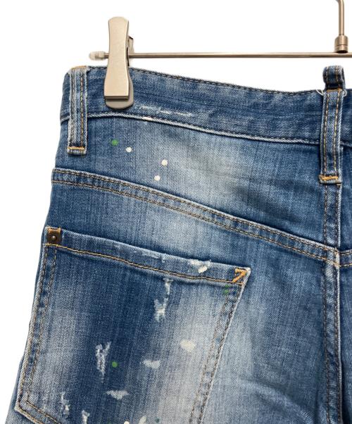 DSQUARED2（ディースクエアード）DSQUARED2 (ディースクエアード) SEXY TWIST JEAN インディゴ サイズ:SIZE 48の古着・服飾アイテム