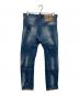 DSQUARED2 (ディースクエアード) SEXY TWIST JEAN インディゴ サイズ:SIZE 48：9000円