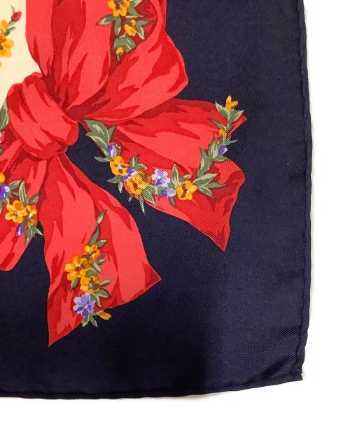 Christian Dior（クリスチャン ディオール）Christian Dior (クリスチャン ディオール) シルクスカーフ ホワイトの古着・服飾アイテム