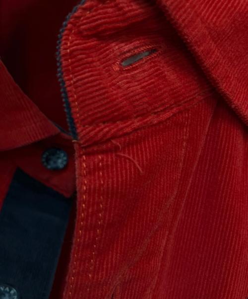 BARNI VARNO（バーニヴァーノ）BARNI VARNO (バーニヴァーノ) 長袖シャツ レッド サイズ:SIZE Lの古着・服飾アイテム