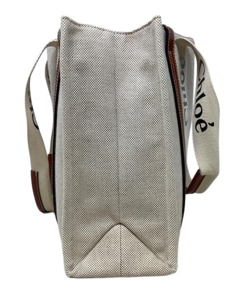 Chloe（クロエ）Chloe (クロエ) トートバッグ ベージュの古着・服飾アイテム