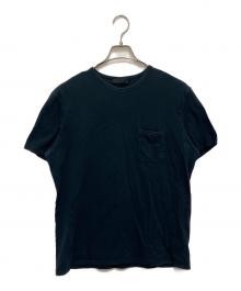PRADA（プラダ）の古着「半袖Tシャツ」｜ネイビー