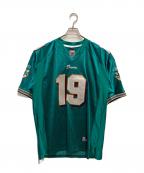 REEBOKリーボック）の古着「ゲームシャツ」｜グリーン