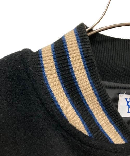 9090（9090）9090 (9090) YOUNGER SONG (ヤンガーソング) スタジャン ブラック サイズ:SIZE Lの古着・服飾アイテム