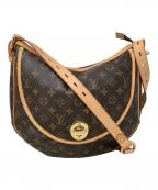 LOUIS VUITTONルイ ヴィトン）の古着「ルイヴィトン Louis Vuitton M40075 トゥラムGM ワンショルダーバッグ レディース モノグラムキャンバス ブラウン」