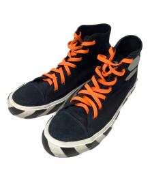 OFFWHITE（オフホワイト）の古着「ハイカットスニーカー　OFFWHITE（オフホワイト）　omir9-1029」｜ブラック