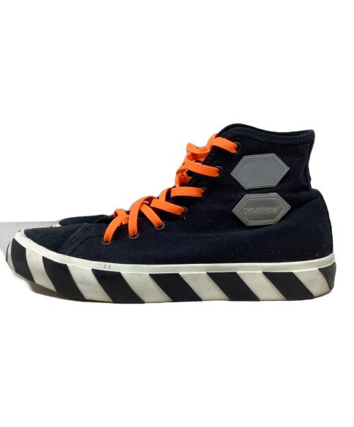OFFWHITE（オフホワイト）OFFWHITE (オフホワイト) ハイカットスニーカー　OFFWHITE（オフホワイト）　omir9-1029 ブラック サイズ:27の古着・服飾アイテム