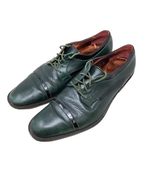 Vivienne Westwood（ヴィヴィアンウエストウッド）Vivienne Westwood (ヴィヴィアンウエストウッド) Vivienne Westwood　ストレートチップシューズ グリーン サイズ:SIZE 44の古着・服飾アイテム