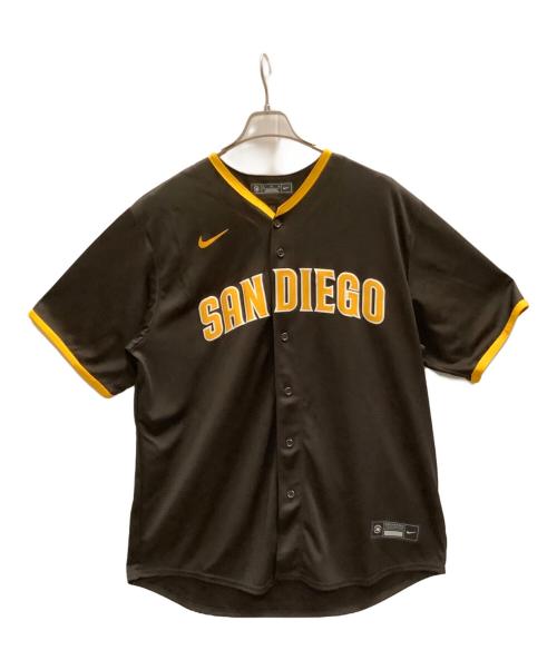NIKE（ナイキ）NIKE (ナイキ) ゲームシャツ　	パドレス マチャド ブラウン サイズ:ＸＬの古着・服飾アイテム
