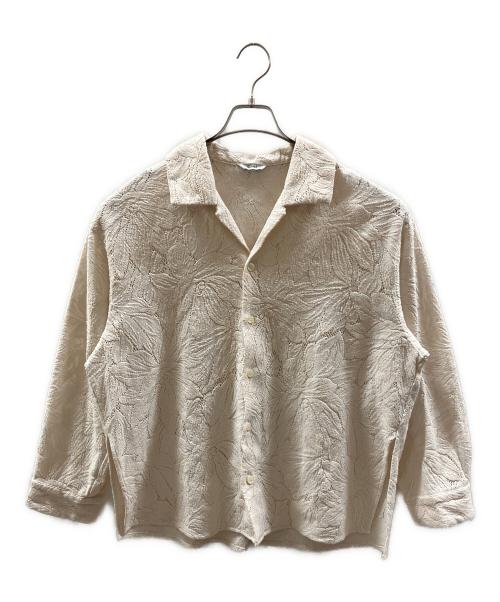 CLANE（クラネ）CLANE (クラネ) カーテンレーススリットシャツ ホワイト サイズ:SIZE 1の古着・服飾アイテム