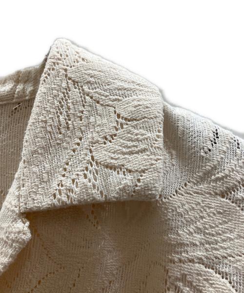 CLANE（クラネ）CLANE (クラネ) カーテンレーススリットシャツ ホワイト サイズ:SIZE 1の古着・服飾アイテム