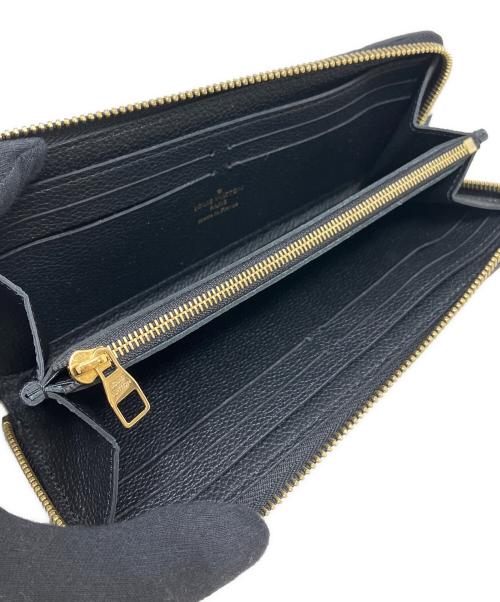 LOUIS VUITTON（ルイ ヴィトン）LOUIS VUITTON (ルイ ヴィトン) ラウンドファスナー財布　LOUIS VUITTON（ルイヴィトン）　M60171　モノグラム　ポルトフォイユ・クレマンス　SP2127 ブラックの古着・服飾アイテム